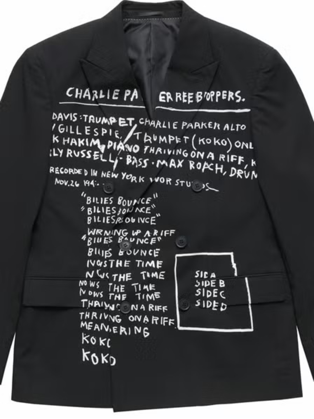 Basquiat x H&M x Ev Bravado and Téla D’Amore Blazer